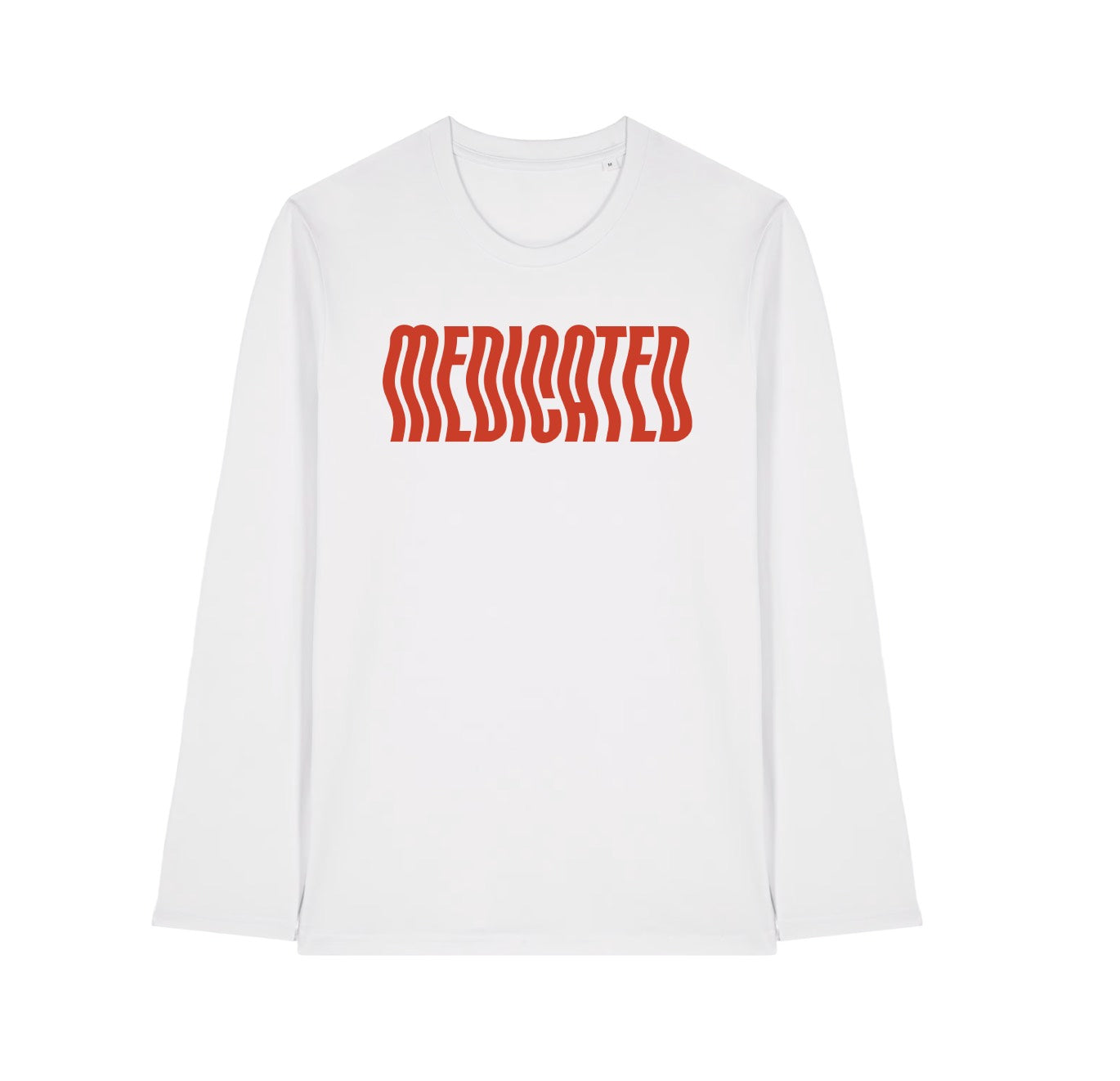MEDICATED print limited edition unisex long sleeve t-shirt