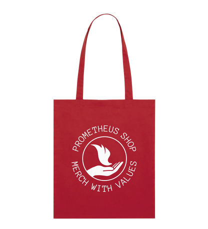 Light tote bag with Prometheus logo