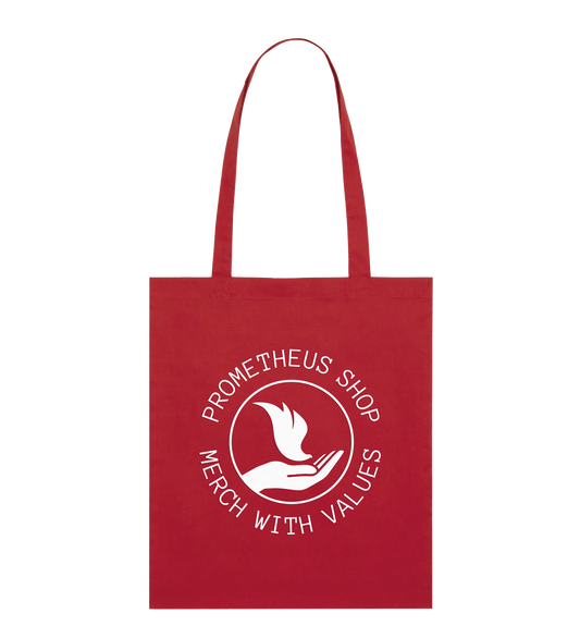 Light tote bag with Prometheus logo