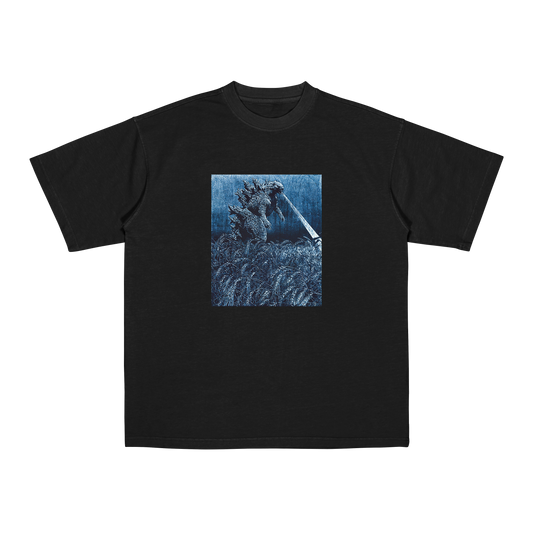 Oversized t-shirt with "Godzilla" by Igor Ost print